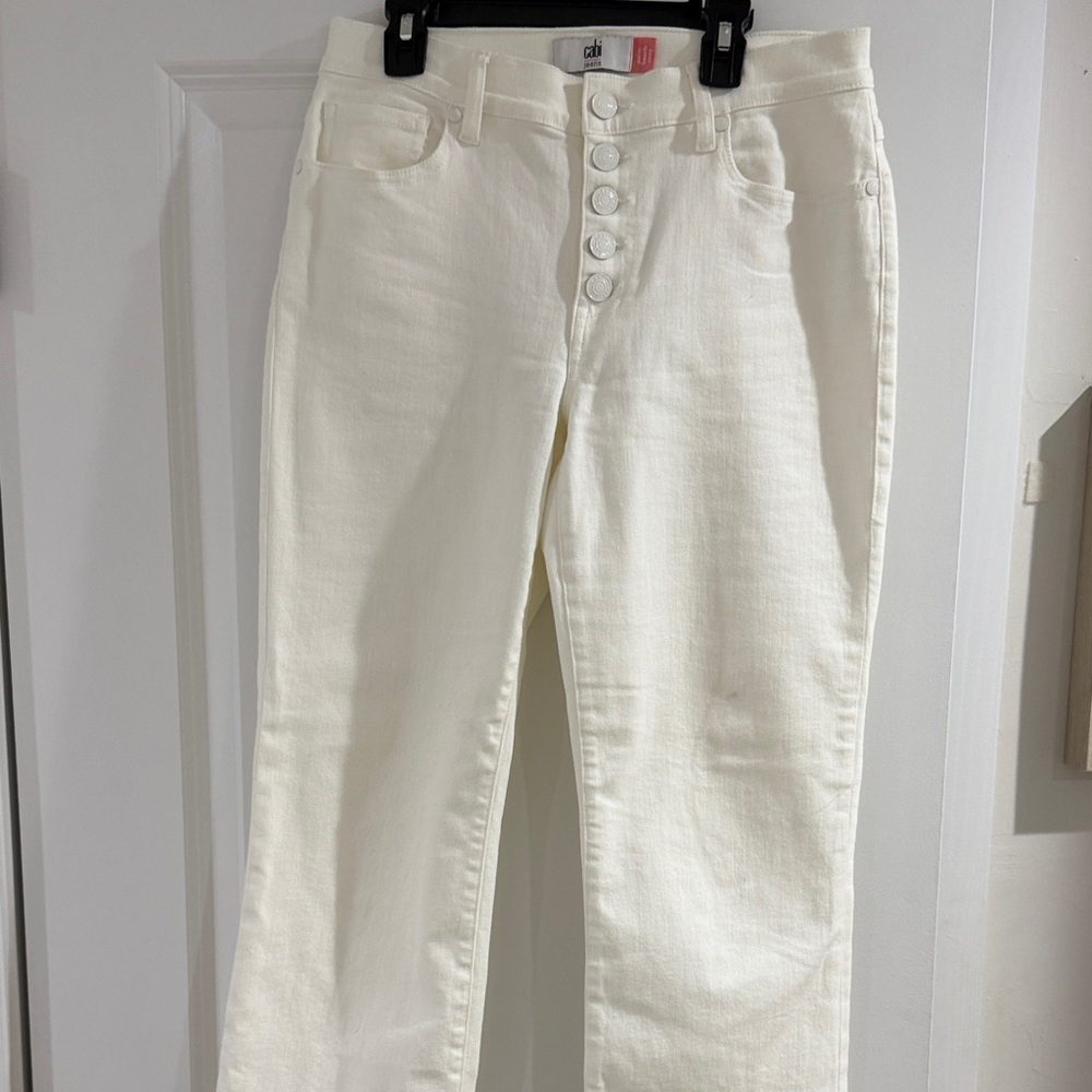 Women's Cream Jeans